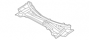 Metal wiper pan Hyundai Veloster 12-13