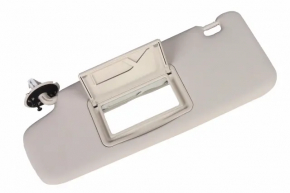 Left visor for Chevrolet Cruze 16-inch, beige, without hook