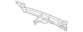 Windscreen wiper linkage with motor Ford Flex 09-19