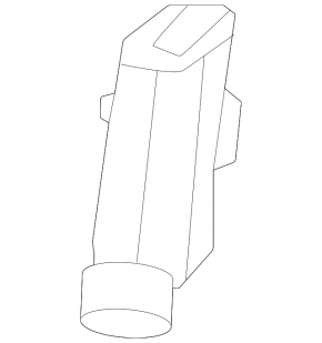 Left center pillar air vent for Kia EV6 22-24