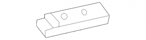 Ceiling light rear left Mercedes W167 GLE 350 450 20-23 gray, in handle