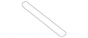 Front bumper mount wing right Mercedes CLA 17-19