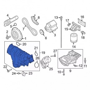 Ford C-max MK2 13-18 intake manifold