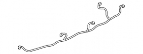 Ford Transit Connect MK2 13-15 rear bumper wiring for parking sensors