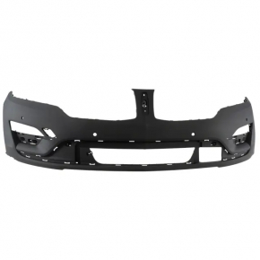 Bare front bumper for Lincoln MKC 15-18 with parking sensors and tow hook