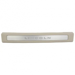 Door sill trim front left Lincoln MKZ 17-20 chrome with backlight, beige