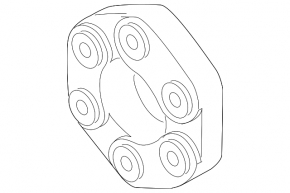Front cardan shaft coupling Ford Explorer 20-24