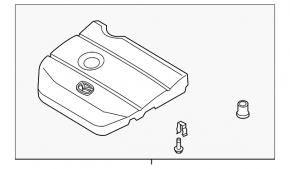Mazda3 2.3 Engine Cover 03-08 Type 2