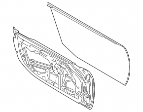 Mazda MX-5 16-25 front right door