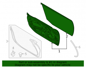 Mazda MX-5 16-25 front right door