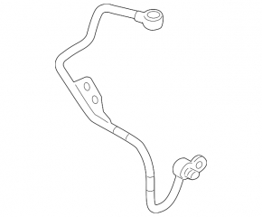 Audi A4 B8 08-16 2.0T turbine oil supply pipe