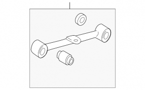 Rear right transverse control arm for Toyota Land Cruiser 08-21