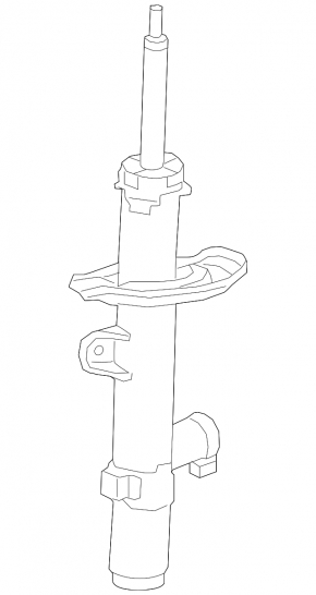 Front left shock absorber for Acura RDX 19-25 Without advance package AWD