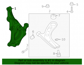 Front right axle Kia Seltos 21-25