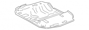 Trunk trough Lexus UX200 19-