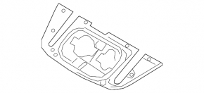 Nissan Leaf 18 Charging Port Cover - Fast Charging