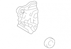 Front right door lock for Toyota Prius 30 10-13