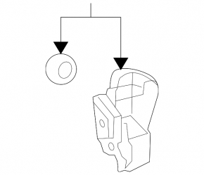 Lexus GX460 10-23 Trunk Lock