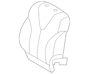 Driver's seat for Toyota Camry v40 07-11 without airbag, beige leather
