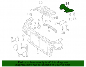 Engine Guard Rear Infiniti FX35 FX45 03-08
