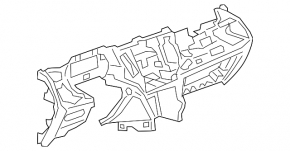 Chevrolet Equinox 18-24 dashboard frame