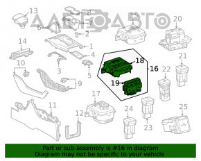 Toyota Highlander 20-21 AWD Drive Mode Switch