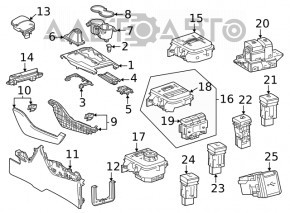 Toyota Highlander 20-21 AWD Drive Mode Switch