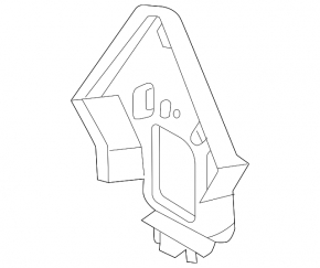 Bracket for cruise radar Mercedes W213 E 17-20