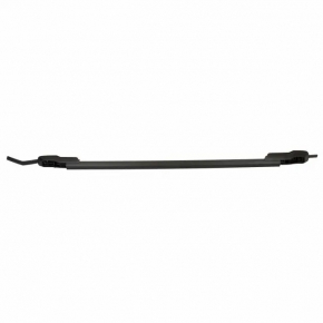 Roof rail right Ford Explorer 11-15 pre-rest black, broken mount on pads