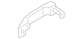 Ford Transit Connect MK2 13-23 Outer Rear Left Door Handle
