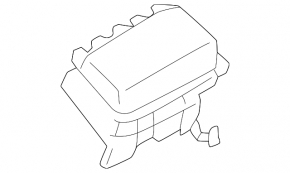 Airbag passenger in the dashboard Nissan Rogue 21-23 JP built