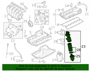 Oil Filter Housing VW Beetle 12-19 2.5 Bare