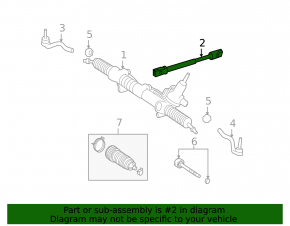 Steering cardan lower Mercedes X164 GL W164 ML