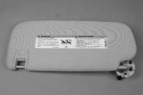 Right visor Dodge Durango 14-24 black with backlight