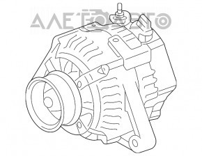 Toyota Camry v40 2.4 Generator Water Damage