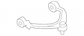 Upper front left control arm BMW X5 F15 14-18 -30 min