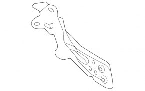 Volvo XC90 16-22 T5, T6 AWD Lower Catalytic Converter Bracket