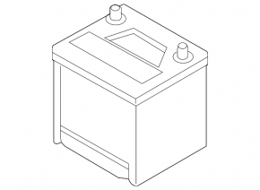 Battery 12v HYUNDAI VELOSTER 12-17 53Ah 540A Euro +-Reverse EXIDE