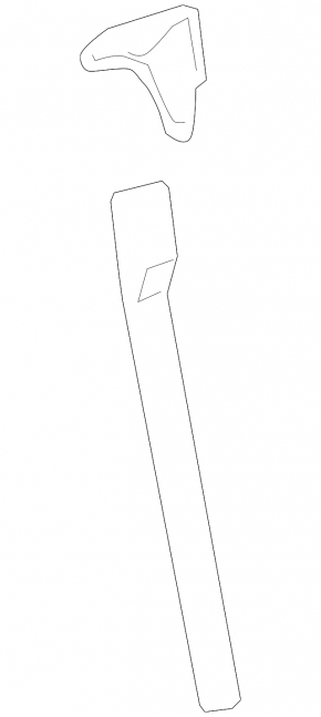Lexus IS250 IS300 IS350 06-13 Hood Lock Bar