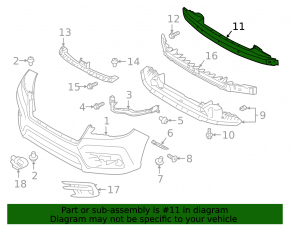 Subaru Ascent 19-26 Front Bumper Reinforcement