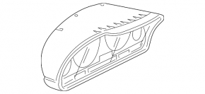 Instrument cluster BMW 335i e92 07-13