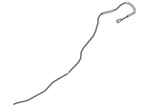 Fuel filler flap cable Kia Forte 19-24