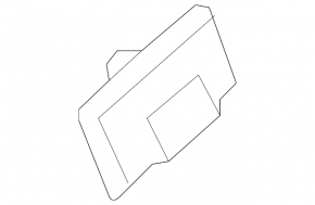 Clips for fastening the wing arch lining, front left Hyundai Santa FE 19-23, incomplete