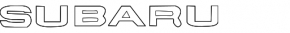 Emblem inscription SUBARU trunk door Subaru Impreza WRX GH 08-11 5d