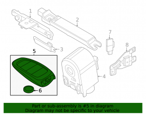 Smart Hyundai Tucson 23-24 5-button key