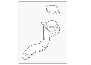 Ford Transit Connect MK2 13- Windscreen Washer Reservoir Neck with Lid