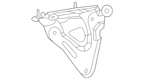 Inverter Cooling Pump Bracket Toyota Sienna 21-25