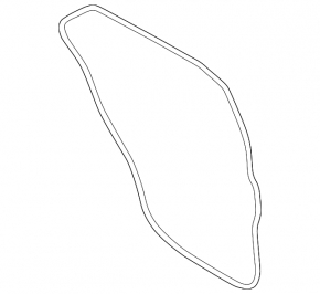 Door seal rear right Ford Explorer 20-
