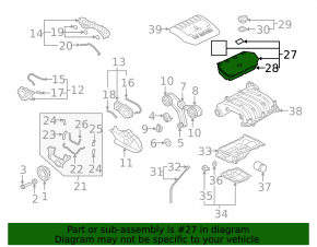 Mitsubishi Outlander 05-13 3.0 Valve Cover