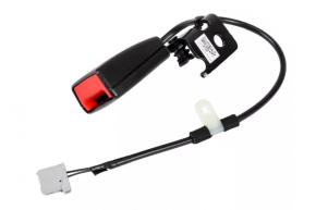 Seat belt latch rear right Chevrolet Volt 11-15 black